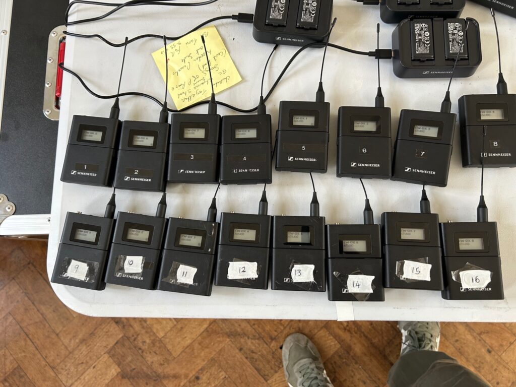 Broadcast audio equipment